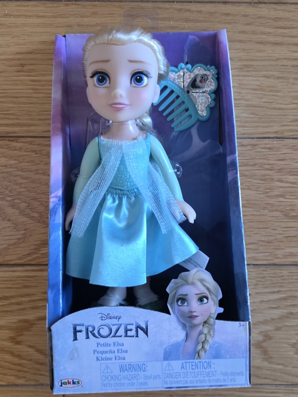 Disney Frozen Petite Elsa Doll with Olaf Comb